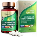 zooone Lutein und Zeaxanthin Augen Vitamine, Augen Vitamin und Mineralergänzung mit Vitamin C E Zink Kupfer, Vision Unterstützung für Macular Degeneration, Augengesundheit Pillen für Erwachsene & Senioren, 90 Kapseln