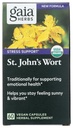 Gaia Herbs St. John 's Wort, Vegan Liquid Capsules, 60 Count - Stress Support to Promote a Possive and Sunny Mood
