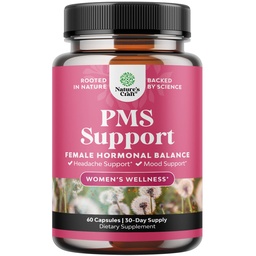 PMS Support Support Support for Women - Hormon Balance for Women & Menstrual Discomfort DIM-, Chasteberry, Black Cohosh & Ashwagandha - for Period Cramps Ease, Menopause Bloating, Mood Swing - 60 Ct