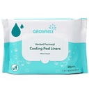Grownsy Long- lasting Soothing Perineal Cooling Pad Liners, 28PCS Postpartum Cooling Pad Liner a posztpartum helyreállítására, Perinealis aranyér hűtés Törlő anya Postpartum Essentials Care
