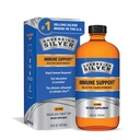 Fejedelmi Ezüst Immun Support - Kolloid ezüst, Bioaktív Ezüst-hidroklorid, 10 ppm, Folyékony Twist Top, 16 Fl Oz, (473 ml)