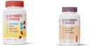 SmartyPants Kids Multivitamin Gumies, Sugar Free: Omega 3 (ALA) & Teen Girl Multivitamin Gumies: Omega 3 Fish Oil (EPA / DHA)