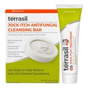 Terrasil Jock Itch gombaellenes krém Extra Strength + gombaellenes szappan 2-Termék Care Kit klinikailag bevált Clotrimazole hatékony Jock Itch kezelés & Relief (.5oz Tube + 75g bar)
