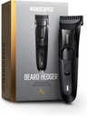 MANSCAPED ® The Beard Hedger ® Premium Men 's Beard Trimmer, 20 Hosszúság Állítható penge Kerék, Stainless Steel T- Blade for Precision Facial Hair Mount, Cordless Waterable Wet / Dry Clipper