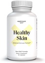 Gesunde Haut Anti-Aging-Ergänzung w/Hyaluronsäure, Trans Resveratrol, Collagen & Alpha Lipoic Acid – Anti-Falten-Ergänzung schützt, verjüngt & erhöht Hautelastizität (60 Kapseln)