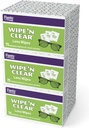 Flanders Eyeglass Lencse törlők - 225 Számolj (3 doboz 75-ből) Egyénileg becsomagolva Előnedvesített tisztítási ruhák Anti- Streak Szemüvegek, Napszemüveg, Telefon képernyők, Számítógép Monitorok
