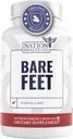 Bare Feet - Toenail Care - Körömpótlás A-vitaminnal, C-vitaminnal, Oregano Powder and More - Körömjavítás, Növekedés és Körömellátás - Foot Health, 60 kapszula