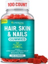 Hair Skin and Nails Gumies with High Potency Biotin 5000mpg