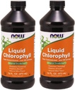 Most az élelmiszerek klorofill & menta, 16 OZ LIQUID (csomag 2)