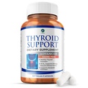 1 Thyroid Supplement, Iodine- Free, Vegan, L- Tyrosine és Ashwagandha, 60 kapszula