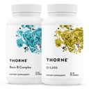 THORNE - Basic B Complex (60 kapszula) & D- 5000 vitamin (60 kapszula)
