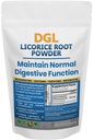 DGL édesgyökér kiegészítés: Emésztési egészség, Gut Lining Support, DGL Powder for Wellness, Licorice Root kivonat por, 140 serv.