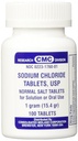 Nátrium- klorid tabletta 1 Gm, USP Normál sótabletta - 100 tabletta