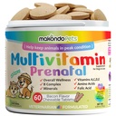 Kutya prenatális vitaminok - Multivitamin, folsav, kalcium, vas, ásványi és aminosavak. Ideális terhes, szoptató és újszülött kisállat - Senior kutya kiegészítés, teljes Puppy Multi-vitamin.