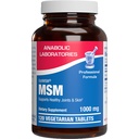 Metil-szulfonil-metán MSM kiegészítés 1000mg - nagy szilárdságú Soft Tission & Joint Support Supplement with MSM from OptiMSM - Vegetarian Non-GMO & Made in the USA in cGMP Facility - 60 Servings