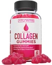 Atlantis Nutrition Collagen Peptides Gummees for Women - Formuled with Type I & III - Vitamin & Superfruit Beauty Blend - Formulated to Support Hair, Nail & Skin Health - 124; 60 Count