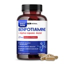 VITAL HERBAL Liposzómás Benfotiamin alfa-lipoinsav - Maximális potencia- támogatás Egészséges anyagcsere - Készült az USA
