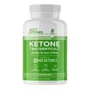 Keto BHB Salts kapszula - Nátrium-kalcium és magnézium-BHB kapszula szabadalmaztatott goBHB Beta-hidroxi-butirát elektrolitok - Exogén ketonok kiegészítés fokozott energia fókusz & Rapid ketosis