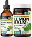 BIO KRAUTER Goldenfóka tinktúra 4 Fl. Oz. & Lemon Balm 60 gumik