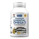 ANDREW LESSMAN Maximum Essential Omega3 Orange - 60 Softgels - Ultra- Pure, High Potency Omega3 Olajok. Magas DHA, nincs gyomorfájás, nincs szennyeződés, nincs higany. Kis könnyű lenyelni Softgels