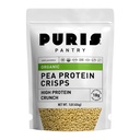 PURIS Organic Pea Protein Crisps, Certified Organic Pea Protein Isolate, Keto Protein Crunch, Made 100% -ban az USA, Non-GMO, Gluten Free, No Sugar, No Soy, 18g Protein, 7g Carbs, Flavored
