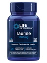 Lebensverlängerung Taurine, reine Taurine Aminosäure-Ergänzung, Herz, Leber und Gehirn Gesundheit, Langlebigkeit, Muskel und Bewegung, 1000 mg Dosis, Non-GMO, Glutenfrei, Vegetarisch, 90 vegetarische Kapseln