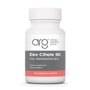 Allergia Kutatócsoport Cink citrát kiegészítés - Cink férfiaknak és nőknek, Immuntámogatás, Tiszta, Well- felszívódott, Well- Tolerált, Trace Mineral, 50mg Vegetáriánus kapszula - 60 gróf