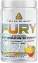 Core Nutritionals Fury V2: Pre- Workout Powder maximalizálni teljesítmény a gym W / Zum- XR ® koffein, L- CItruline, és Alpha GPC (40 Scoops) (Tropic Thunder)