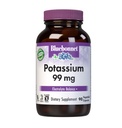 Bluebonnet Potassium Supplement Aspartate 99mg Essential Mineral Supplements für Elektrolyt Balance - Non-GMO, Vegan, Kosher Certified, Gluten-Free, Soy-Free, Dairy-Free - 90 Veggie Kapseln