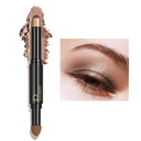 ZUK 2- in1 Creamy Eyeshadow Stick, Matte & Shimmer Eye Shadow, High Pigmented Eye Shadow Sticks, Long Lasting Eyeshadow Highfirer Pencil, Glitter Eyeshadow Crayon for Women, Cruelty- Free and Vegan
