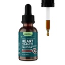 Animal Essentials Heart Health for Dog & Cats - Kardiovaszkuláris kiegészítő, Egészséges szív, Organic Hawthorn Berry, Herbal Tinktúra - 2 Fl Oz