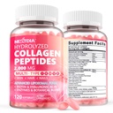 2 Pack Liposomal Collagen Peptides Pills for Women 2000mg, Multi Hydrolyzed Collagen Type I, II, III, V, X with 2500µg Biotin - Collagen kiegészítők Softgels with Hair, Skin & Nails Vitamins, 240 Cts