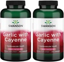 Swanson Fokhagyma Cayenne 200 kapszula (2 csomag)