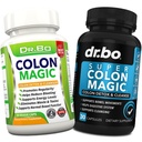 Colon Cleanser méregtelenítő kiegészítő kapszula - 15 nap Colon Cleanse tabletták és probiotikus napi gyógynövény tisztítás - természetes bélelés mozgási kiegészítők intestinális gyomor puffadás Gut támogatás