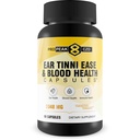 Natural Tinnitus Relief Ear Tinnie Ease Immune Boost - A legjobb Tinnitus Relief for Ringing Ears Immun Support Supplement - Blood Booster - Hear Health - Immune Boost Blood Builder Blood Health Pills
