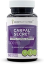 A törzs titkai - Carpal Secret, Carpal Tunnel Support, Herbal Supplement Blend (60 kapszula)