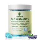 EAA Gumies 120 Gumies (áfonya), 9000 mg Essential Amino Acides - Mind a 9 Essential Aminos (EAA) és az összes Branched- Chain Aminos (BCAA), Non-GMO, Gluten Free, Vegetarian Friendly