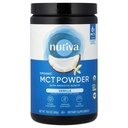 Nutiva Organic MCT Por Prebiotikus Acacia Fiber, Vanilla, 10.6 Oz, USDA Organic, Non-GMO, Non-BPA, Vegan, gluténmentes, Keto & Paleo, Instant ital vagy boost a kávé & Smoothie