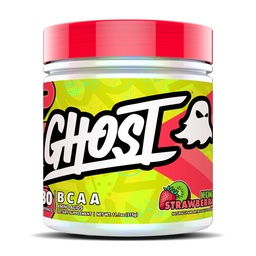 GHOST BCAA Powder Amino Acids Supplement, Kiwi Strawberry - 30 Servings - Sugar- Free Intra, Post & Pre Workout Amino Powder & Recovery Drink, 7G BCAA