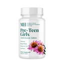 MICHAEL 's Health Natesthic Programs Pre- Teen Girls - 120 vegetáriánus tabletta - Napi multivitamin egészséges növekedésért és fejlődésért - Kosher - 60 szerváció