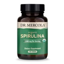 Dr. Mercola Organic Spirulina - 2.000 mg - USDA Organic - Unterstützt normale Entgiftung und Immungesundheit - Ganze Lebensmittel Superfood - Non-GMO, Gluten-Free & Soy-Free - 120 Tabletten