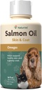 NaturVet Salmon Öl Skin Supplement für Hunde & Katzen – Inklusive Omega-3, 6 Fettsäuren – Für gesunde Haut, Glossy Mäntel – Hundemantel-Ergänzung, Katzenhaut-Ergänzung – 16 Oz.