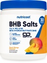 Nutricost BHB Salts Drink Mix (30 szervák, Peach Mango ízesített) (5G BHB Per Serving) - 0G Összes cukrok, vegetáriánus termékek