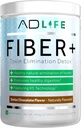 Projekt AD Fiber+ Fiber Supplement - Unterstützt Gut Gesundheit und Verdauung Regelmäßigkeit, Fiber ist groß für Weight Loss, Detox, Vegan Friendly - Fiber Powder, 16.4 Oz (Chocolate)