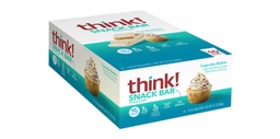 Gondolkozz! Fehérje rudak Chicory Root for Fiber, Digestic Support, Gluten Free with Whey Protein Isolate, Cupcake Batter, Snack Bars without Manual Sweeteners, 1.4 Oz (10 gróf)