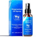 Magnézium olaj spray, 60ml Magnézium Spray, 100% Szerves Magnézium olaj Extra Erő, Promotes Nyugodt alvás és relaxáció, Magnézium Spray a láb, alvás, és a test, Könnyen felszívódik és használata
