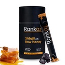 Ranaz Natural Shilajit Méz Sticks Organic - 30 Sticks, Shilajit Méz Fulvic Acid és Trace Ásványok