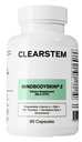 CLEARSTEM - MINDBODYSKIN Hormonal Acne Supplement (No 5-HTP) - Natural DIM Supplement - Skin Care Vitamins - Hormone Balance, Antioxidants - Gluten Free, Cruelty Free - 30 Servings, 90 Capsules