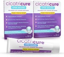 Cicatricure Triple Antibiotische Salbe mit Schmerzlinderung, Bacitracin Antibiotische Salbe & Creme für Wund Pflege, Heilung Salbe für Schnitte, Burns, Insektenstiche, Erste Hilfe liefert essentiell, 1 Unze
