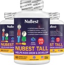 NuBest Tall Kids - Multivitamin & Ásványok a 2-9. életévhez - Csonterõ & Immunity Support - Segàt Kids, Toddlers Egészséges - Animal Shapes - 180 Rágható Berry Tablets
